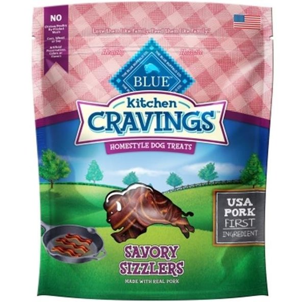 Blue Buffalo Blue Buffalo BB10281 Kitchen Cravings Savory Sizzlers Homestyle Dog Treat; 0.37 lbs. BB10281